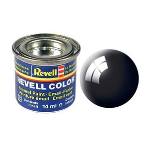 Revell 32107 Black Parlak 14 Ml Maket Boyası