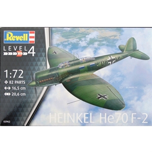 Revell Maket 1:72 Heinkel HE70 03962