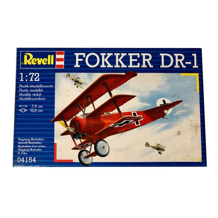 Revell Maket 1:72 Fokker Dr.1 4116