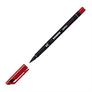 Stabilo Ohpen Permanent Kalem Kırmızı Medium 843-40