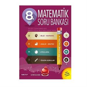 8 Sınıf Dahi Genç Matematik Soru Bankası Nartest Yayınları