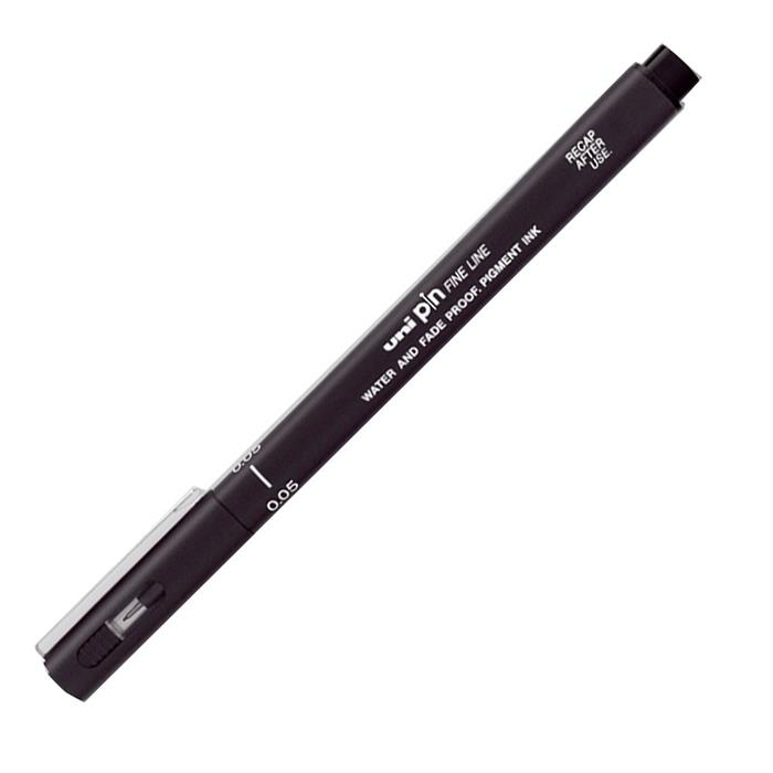 Uniball Pin 0.5 Fine Line Akrilik Uçlu Kalem Siyah 200