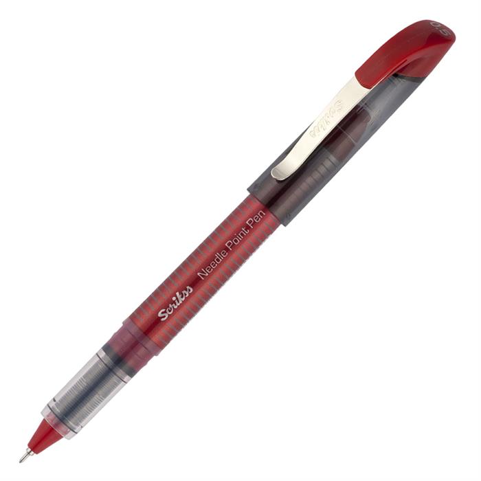 Scrikss NP 68 Needle Point Pen 05mm Kırmızı
