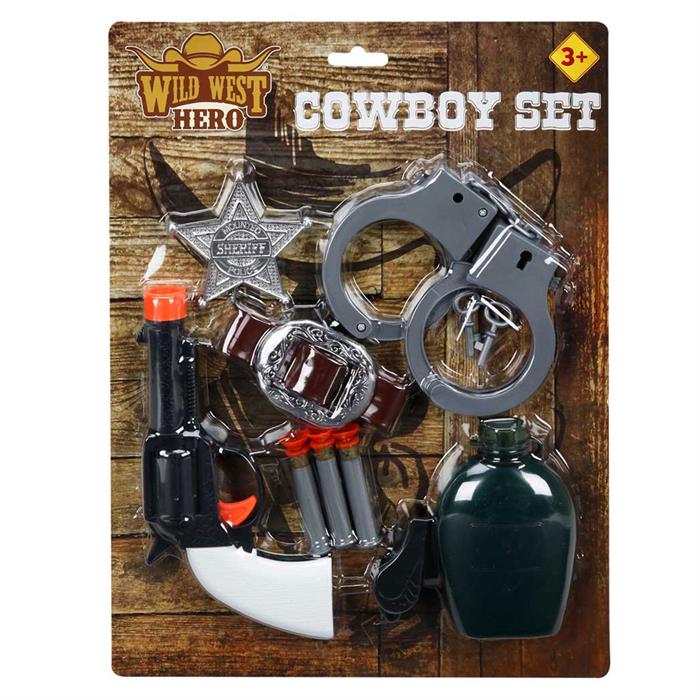 Wild West Hero Kovboy Set Tabanca 9 Parça S00002043