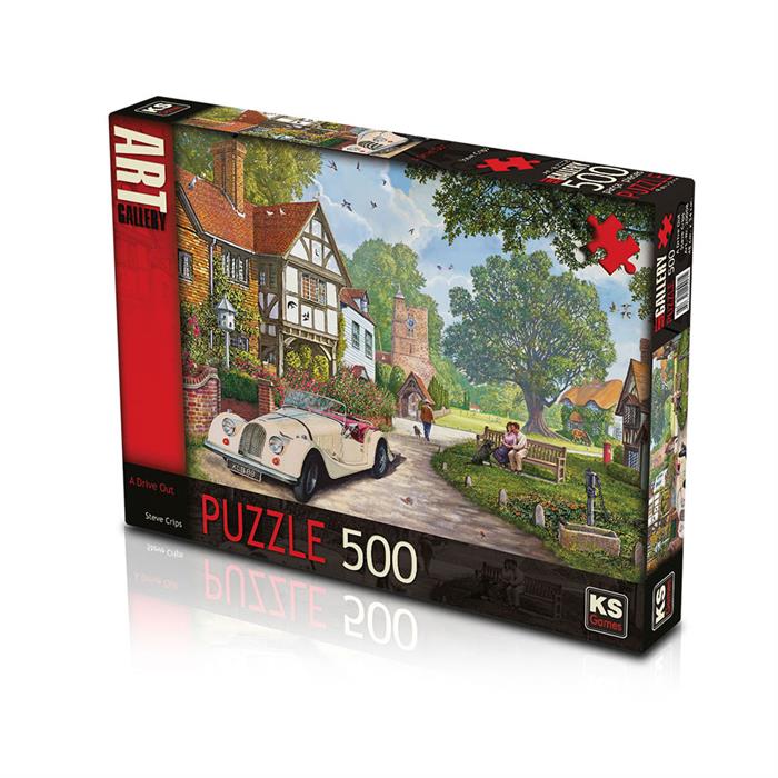Ks Games Puzzle 500 Parça A Drive Out 20008