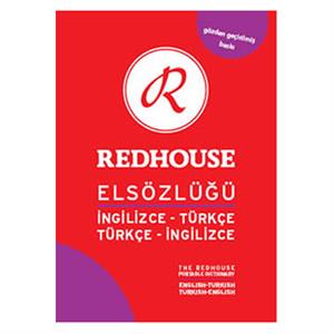 Redhouse El Sözlüğü İngilizce Türkçe Türkçe İngilizce RS 005 Redhouse Komisyon Redhouse Yayınları