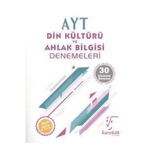 Karekök AYT Din Kültürü ve Ahlak Bilgisi 30 Çözümlü Deneme Orhan Duş Karekök Yayınları