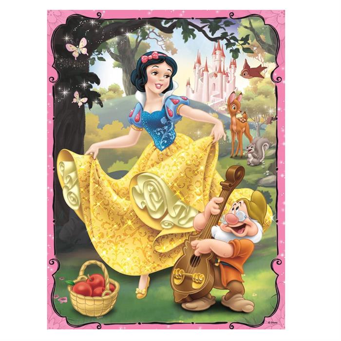 Trefl 2 in 1 Puzzle Snow White in Love 90603