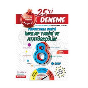 8 Sınıf İnkilap Tarihi ve Atatürkçülük Deneme Nartest Yayınları