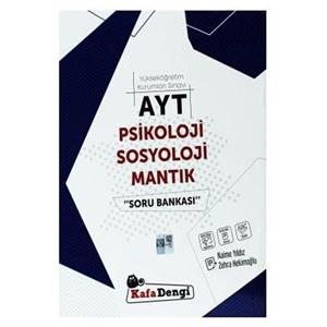 Kafadengi AYT Psikoloji Sosyoloji Mantık Soru Bankası Kafa Dengi Yayınları