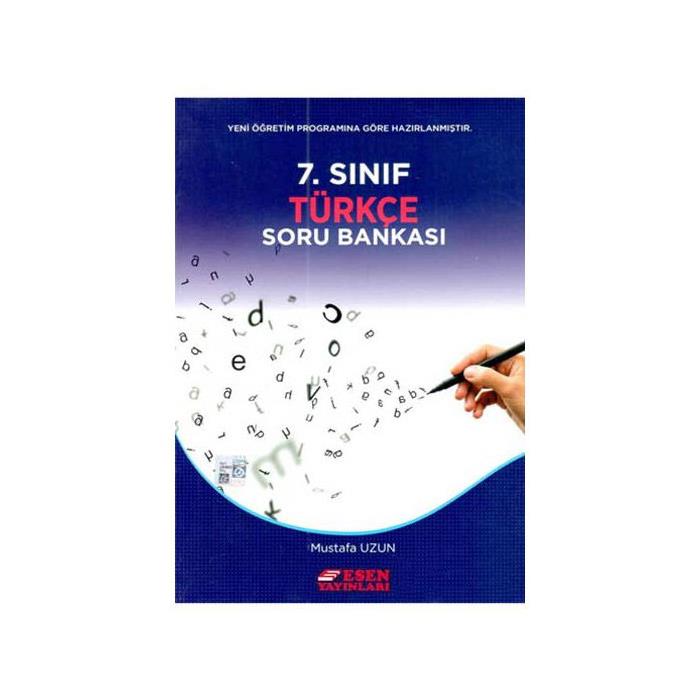 7 Sınıf Türkçe Soru Bankası Esen Yay