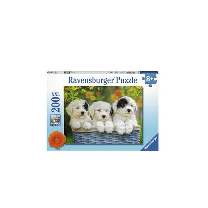 Ravensburger 200 Parça Puzzle Puppies 127658