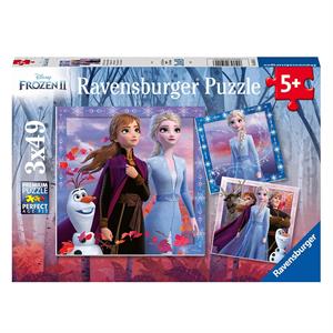Ravensburger Disney Frozen-2 3x49 Parça Puzzle 050116