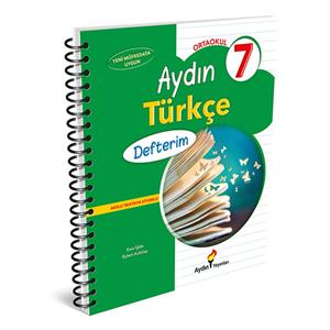 Ortaokul 7 Aydın Türkçe Defterim / Aydın Yayınları