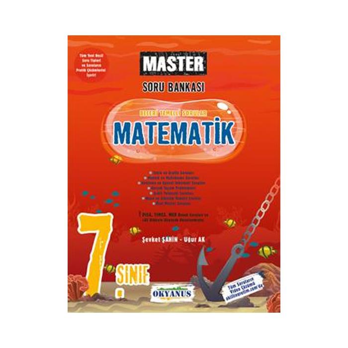 7 Sınıf Master Matematik Soru Bankası Okyanus Yayınları