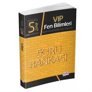 5 Sınıf VIP Fen Bilimleri Soru Bankası Editör Yayınları