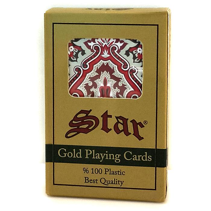 Star Gold %100 Plastik Oyun Kağıdı No:1 1030608