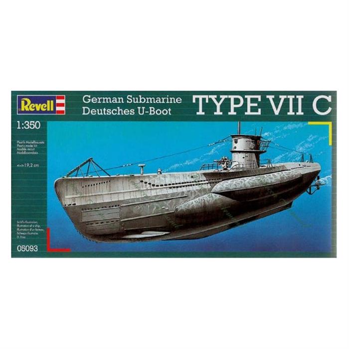 Revell Maket Seti 1:350 U-Boot Typ VIIC 5093