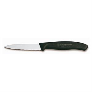 Victorinox SwissClassic 8cm Soyma Bıçağı Siyah 6.7633