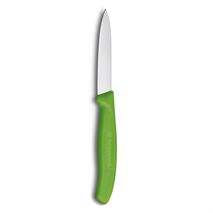Victorinox SwissClassic 8cm Soyma Bıçağı Yeşil 6.7606.L114