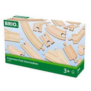 BRIO Orta Düzey Birleştirilebilir Ray Paketi 33402