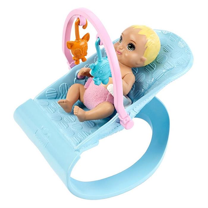Barbie Bebek Bakıcısı Skipper Uyku Eğitiminde Oyun Seti GFL38