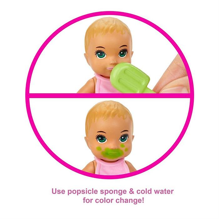 Barbie Bebek Bakıcısı Özellikli Minik Bebekler GHV83-GHV84