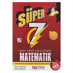 7 Sınıf Matematik Süper Yeni Nesil Soru Kitabı Nitelik Yay
