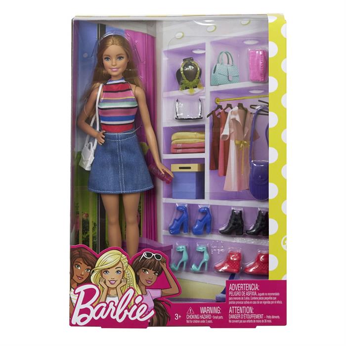 Barbie Bebek ve Muhteşem Aksesuarları FVJ42