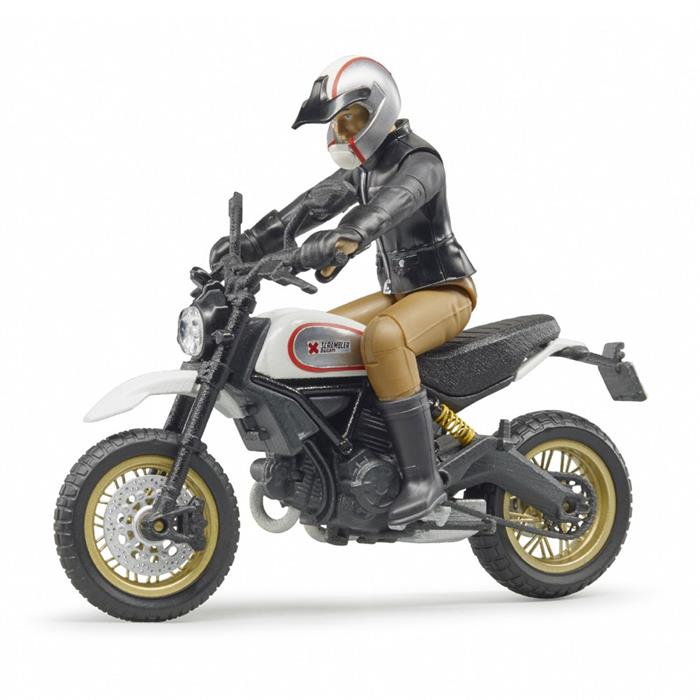 Bruder Ducati Desert Motorsiklet ve Sürücüsü BR63051