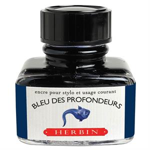 JHerbin Dolma Kalem Mürekkebi 30 ml Bleu Des Profondeurs  13018T