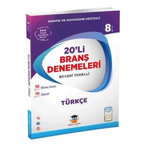 8 Sınıf Türkçe 20li Branş Deneme Zekaküpü Yayınları