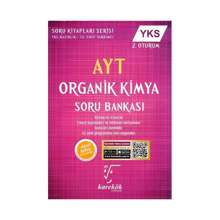 Karekök AYT Organik Kimya Soru Bankası Karekök Komisyon Karekök Yayınları