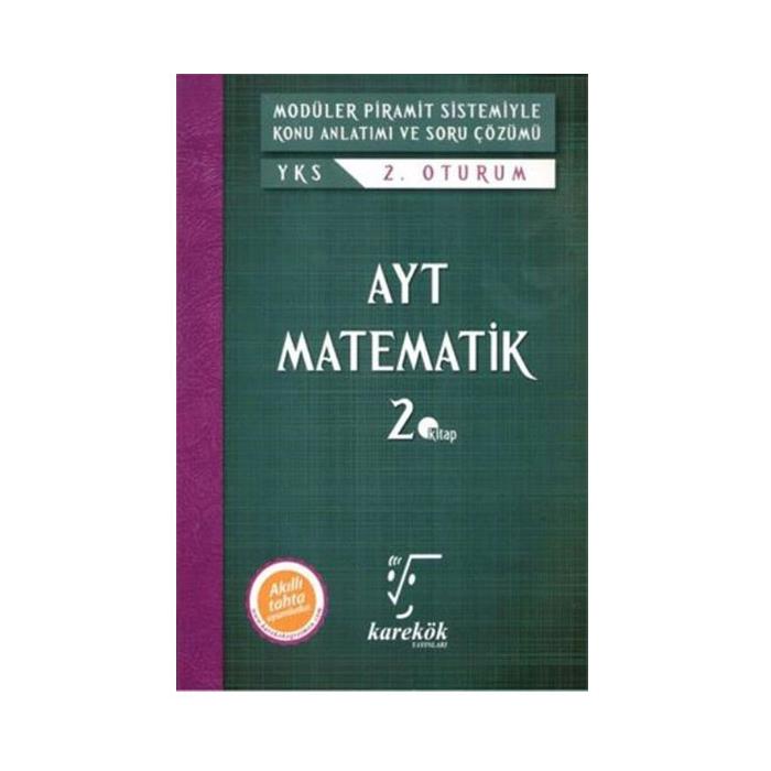 Karekök AYT Matematik 2. Kitap Karekök Komisyon Karekök Yayınları