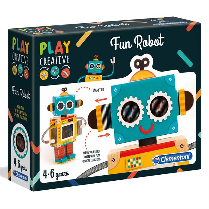 Clementoni Play Creatıve Robot Atölyesi 15285