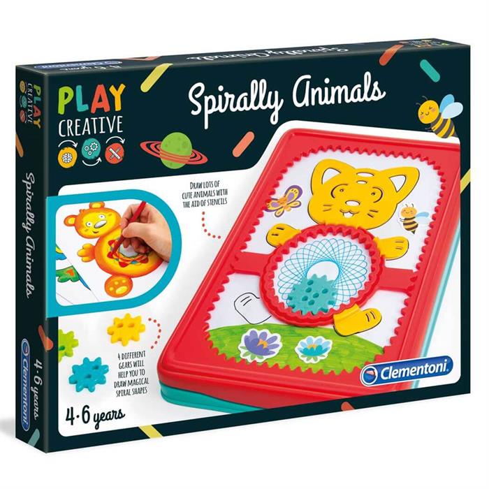 Clementoni Play Creatıve Spiral Hayvanlar 15275