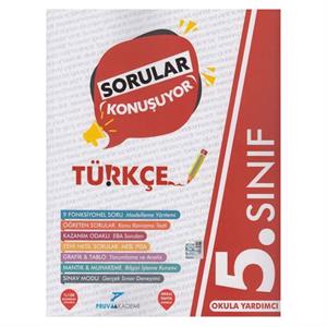 5 Sınıf Türkçe Soru Bankası Pruva Akdademi Yayınları