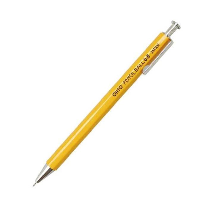 Ohto Pencil Ball Tükenmez Kalem Sarı NBP-450E