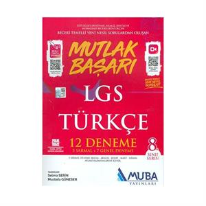 8 Sınıf LGS 12 Türkçe Deneme Muba Yayınları