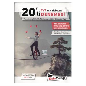 TYT Fen Bilimleri 20li Deneme Seti Kafadengi Yayınları