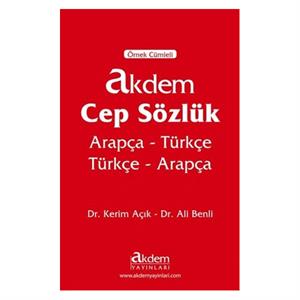 Cep Sözlük Türkçe Arapça Akdem Yayınları
