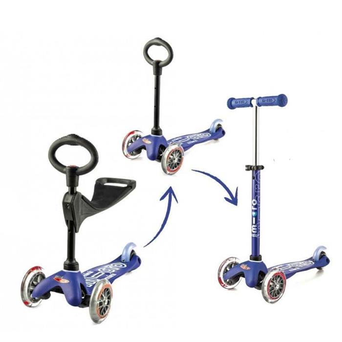 Micro Mini Scooter 3in1 Deluxe Blue MMD014