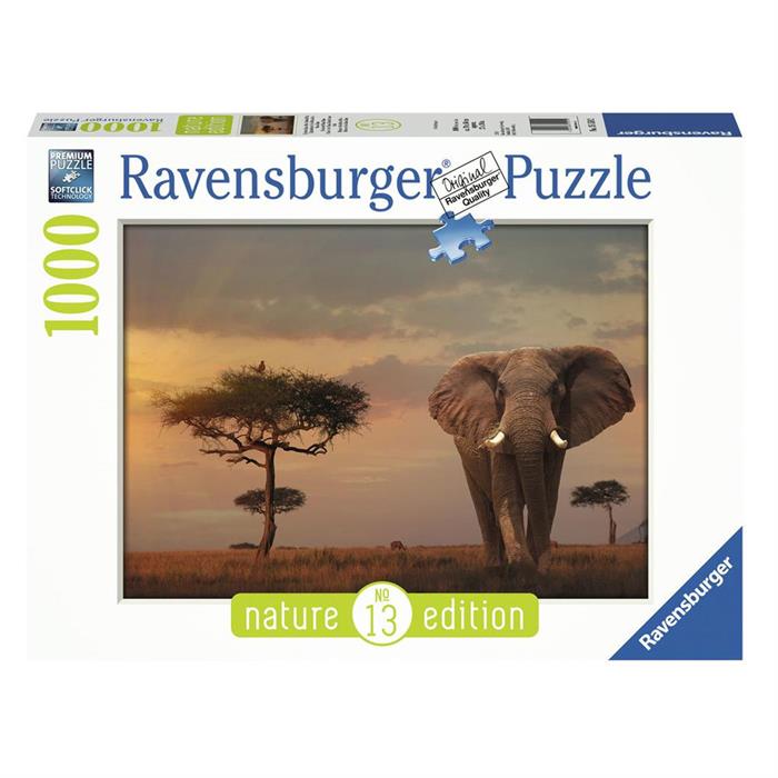 Ravensburger Puzzle 1000 Parça Elefant 151592