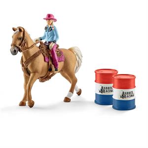 Schleich Rodeo Yapan Kız Kovboy 41417