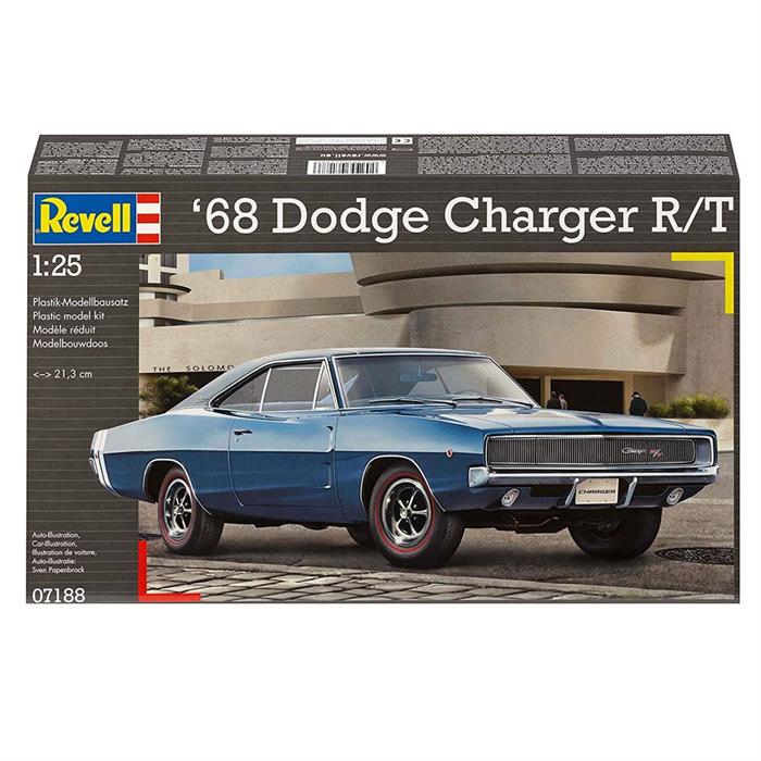 Revell Maket 1968 Dodge Charger 07188