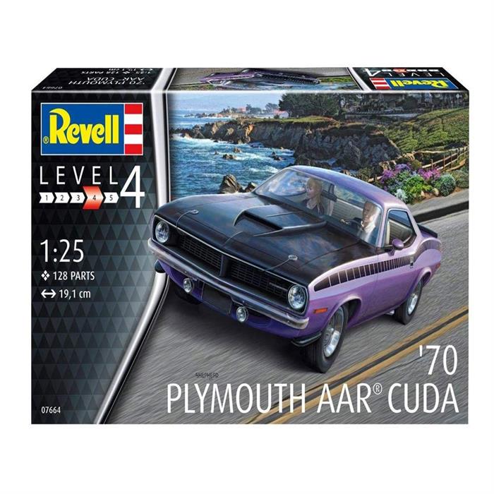 Revell Maket 1970 Plymouth Cuda 07664