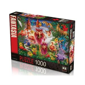 Ks Games Puzzle 1000 Parça Ugly Birds 20538
