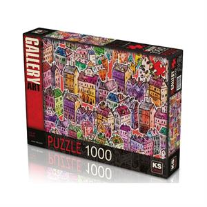 Ks Games Puzzle 1000 Parça City Of Colors 20550