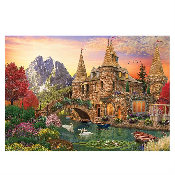 Ks Games Puzzle 1000 Parça Castle Land 20568