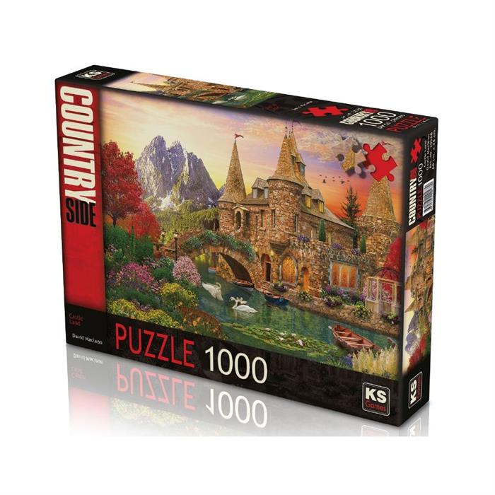 Ks Games Puzzle 1000 Parça Castle Land 20568